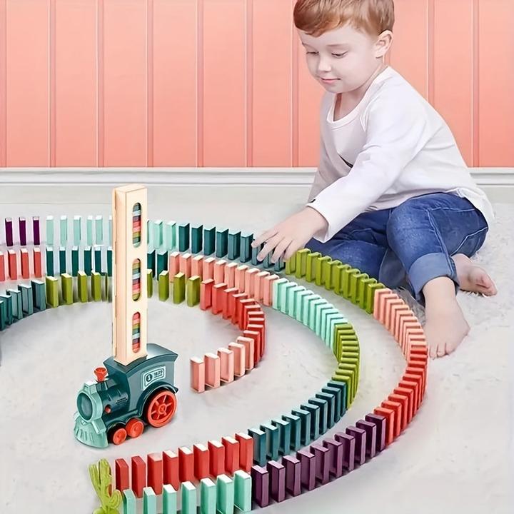 Actual product image Activity Board Electric domino train