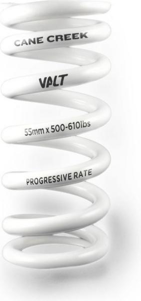 Actual product image Cane Creek Valt Lightweight shock spring, progressive, 55mmx400 lbs (55 mm, 55 mm)