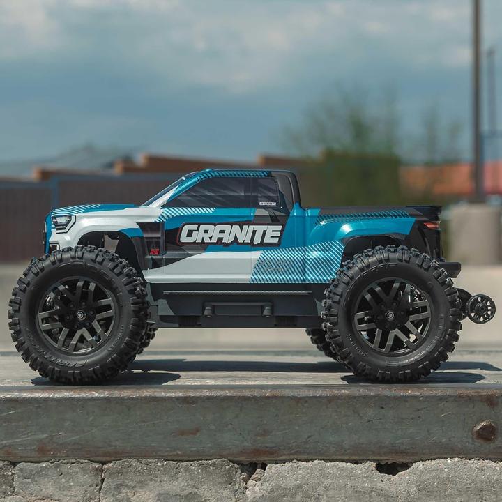 Productafbeelding Arrma M.TRUCK GRANITE BLX 1:10 4WD EP RTR 223S BLX Brushless - Blue w/DSC (ARR Bijna-Ready-to-Race)