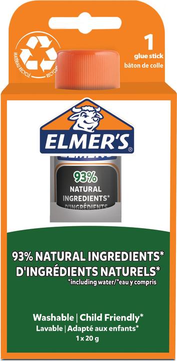 Elmer's Klebestift Pure Glue 20g, Weiss