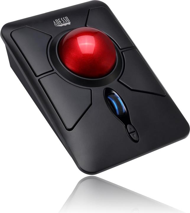Produktbild Adesso iMouse T50 Maus RF Wireless Trackball 4800 DPI Beidhändig (Kabellos)