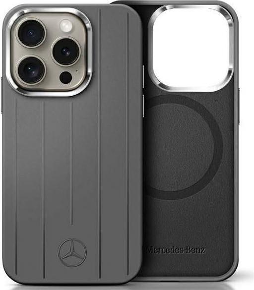 Immagine prodotto Mercedes MEHMP16X23SUVSA iPhone 16 Pro Max 6.9" szary/grey hardcase Silicone Vertical Tonal Strip (Apple iPhone 16 Pro Max)