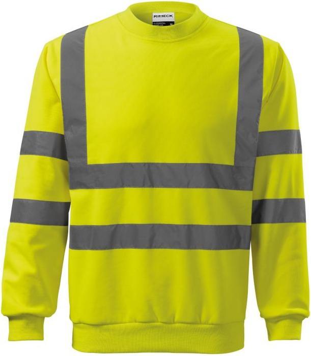 Produktbild Rimeck HV Essential Unisex Sweatshirt (Fluorescent Yellow) (XL)