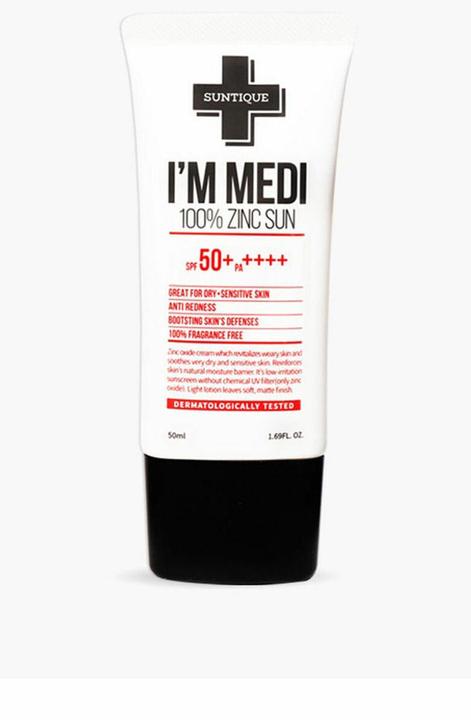 Immagine prodotto Suntique I'm Medi 100% Zinc (Crema solare, SPF 50, 50 ml)