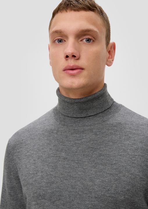 Image du produit s.Oliver Strickpullover Strickpullover mit Turtleneck (XXL)