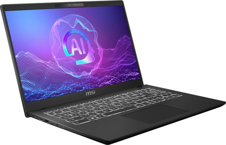 Produktbild MSI Modern 15 H AI (15.60", 512 GB, 16 GB, DE, Intel Core Ultra 7 155H)