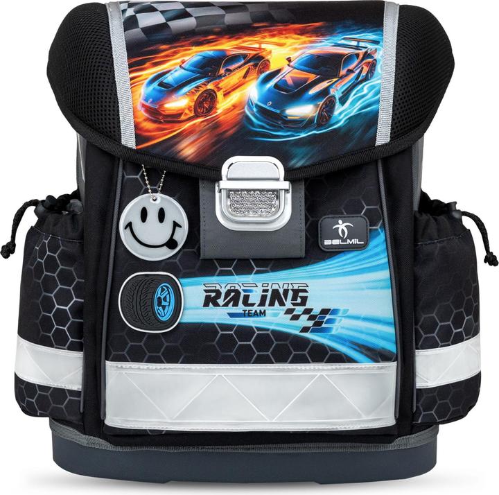 Immagine prodotto Belmil CLASSY Schulrucksack-Set Race it (19 l)