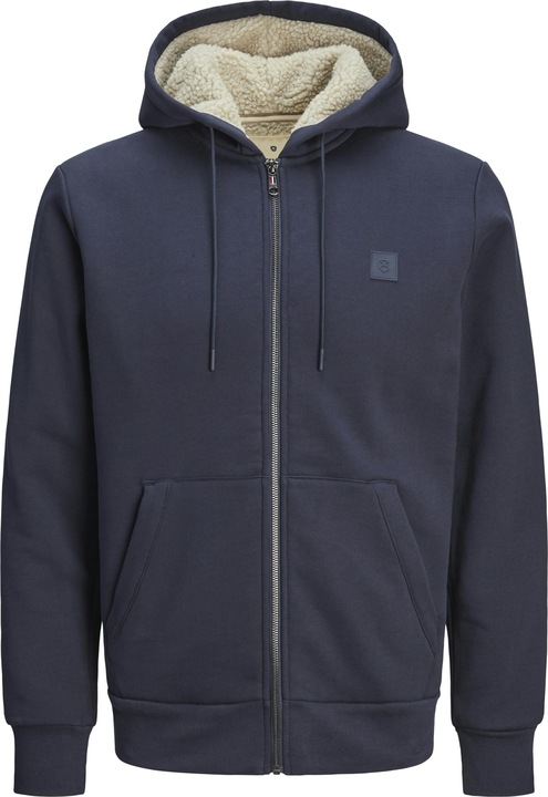 Actual product image Jack & Jones Plus single-coloured hooded jacket Hooded jacket (6XL)
