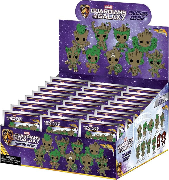 Produktbild Monogram Int. Guardians of the Galaxy PVC-Taschenanhänger Groot Series 2 Display (24)