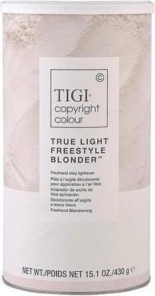 Tigi Copyright Colour True Light Freestyle Blonder 430g Freehand Clay Lightener