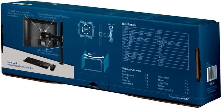 Actual product image Arctic Z1 Basic (Table, 38")