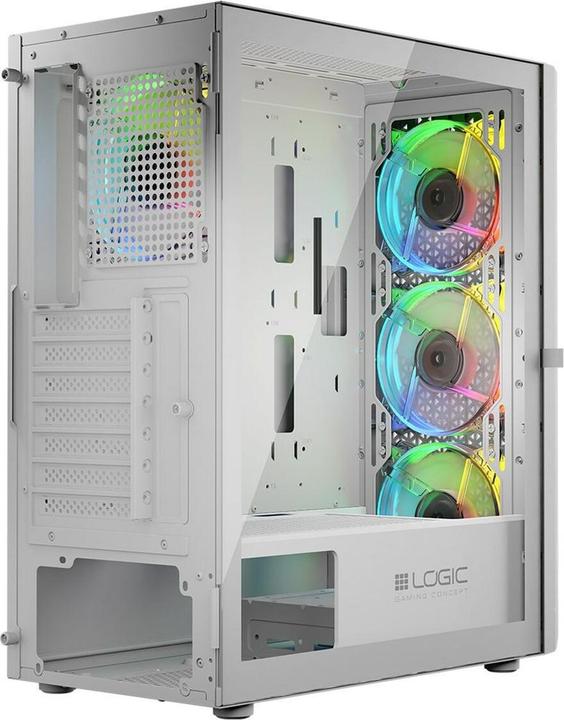 Image du produit Logic ARAMIS ARGB MINIDI Boîtier USB 3.0 blanc (ATX)