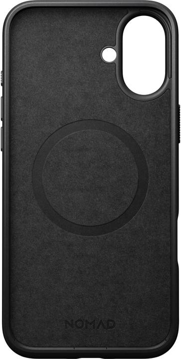 Immagine prodotto Nomad Custodia moderna in pelle per iPhone 16 Plus nero (Apple iPhone 16 Plus)