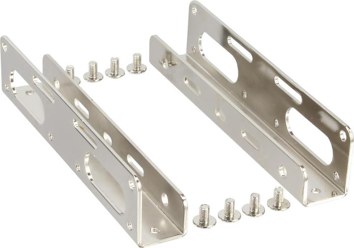 Produktbild InLine HDD/SSD Einbauschienen 6,35cm 2.5 zu 8,89cm 3.5 Zoll