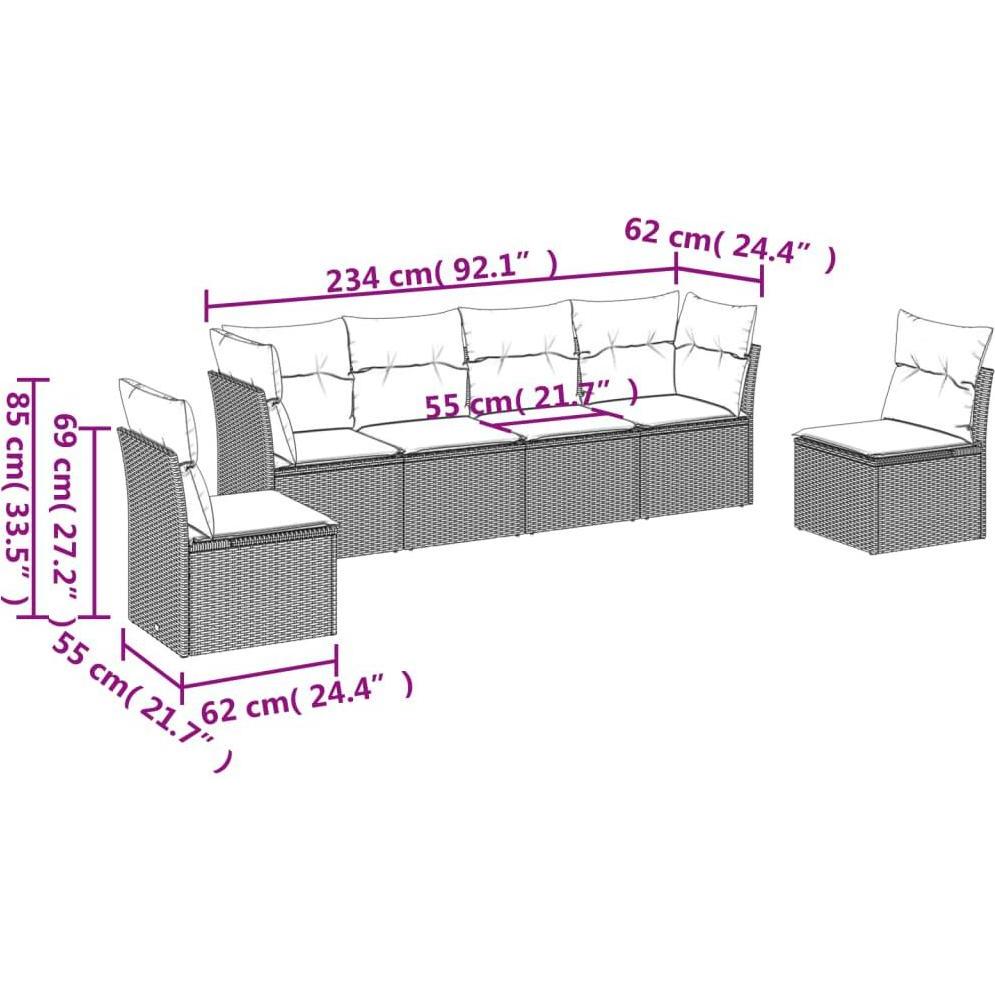 Thumbnail - VidaXL, Gartenlounge, Skipton
