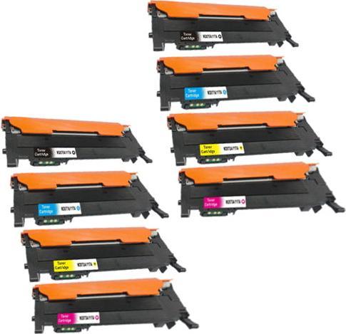 Actual product image Hermex Compatible HP Color Laser MFP178nw Toner Cartridges (M, C, Y, FC)
