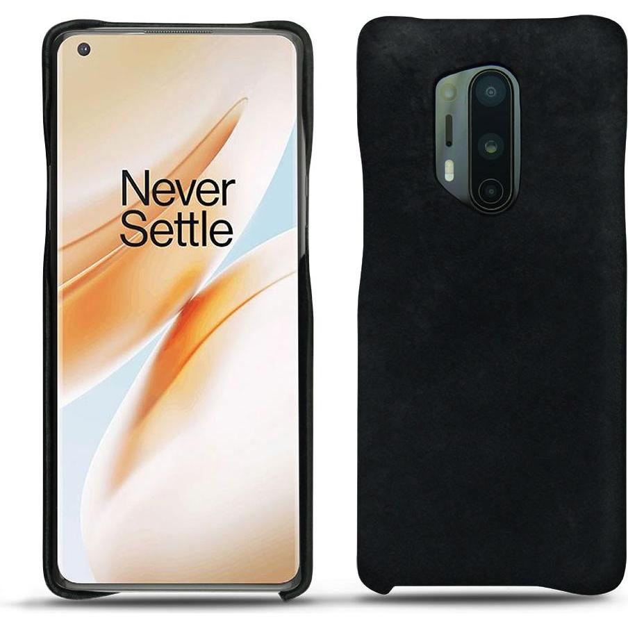 Noreve Lederschutzhülle (OnePlus 8 Pro), Smartphone Hülle, Schwarz