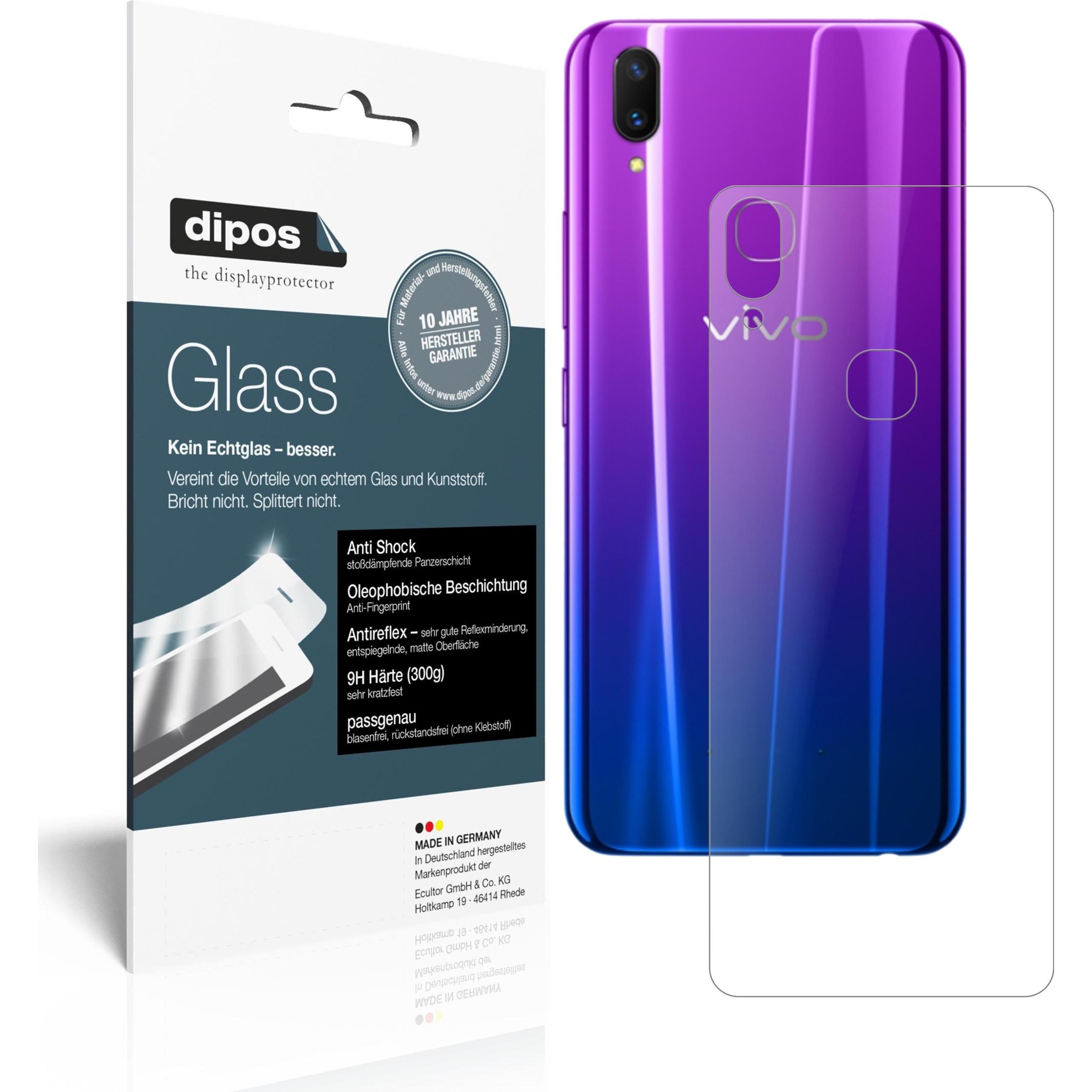 Dipos Displayschutz Anti-Shock (1 Stück, Vivo Z3x), Smartphone Schutzfolie, Transparent