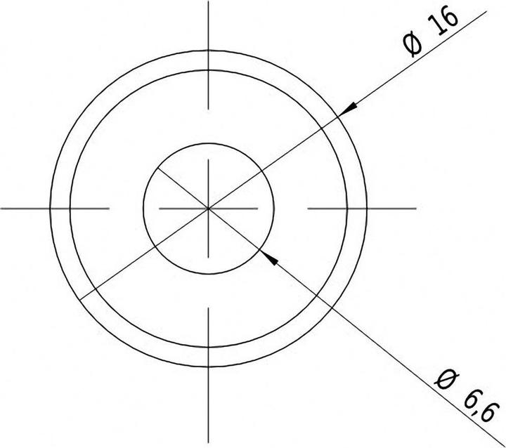 Actual product image Picotronic Laser module cross line red 2 mW CB635-2-3(16x45)-PL (70106435)