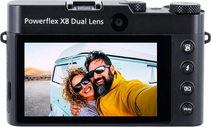 Produktbild Rollei Powerflex X8 Dual Lens | 64 MP Digitalkamera mit 5K (64 Mpx)
