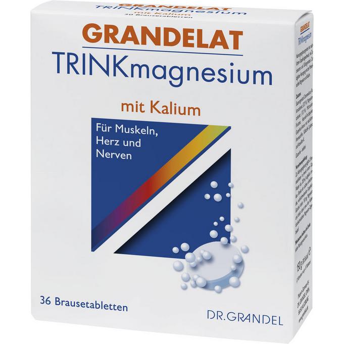 Thumbnail - Dr Grandel, Vitamine + Nahrungsergänzung, Magnesium Brausetablette (36 Stück, Brausetablette, 249 g)