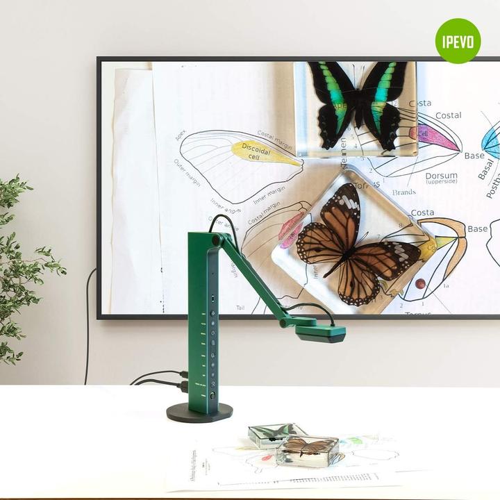 Actual product image Ipevo VZ-R HDMI/USB document camera (4K, 27 x 48 cm)