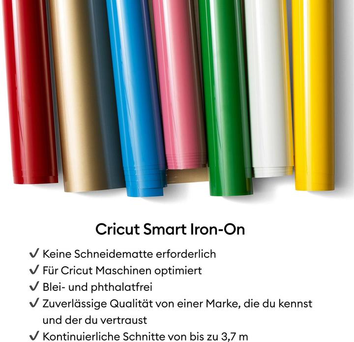 Produktbild Cricut Joy Smart Iron-On 14x60cm Red (P)