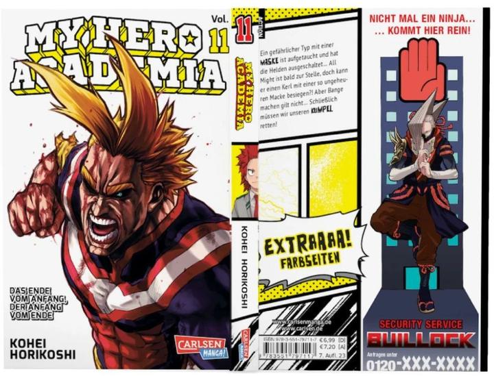 Produktbild My Hero Academia 11 (Deutsch, Kohei Horikoshi, 2018)