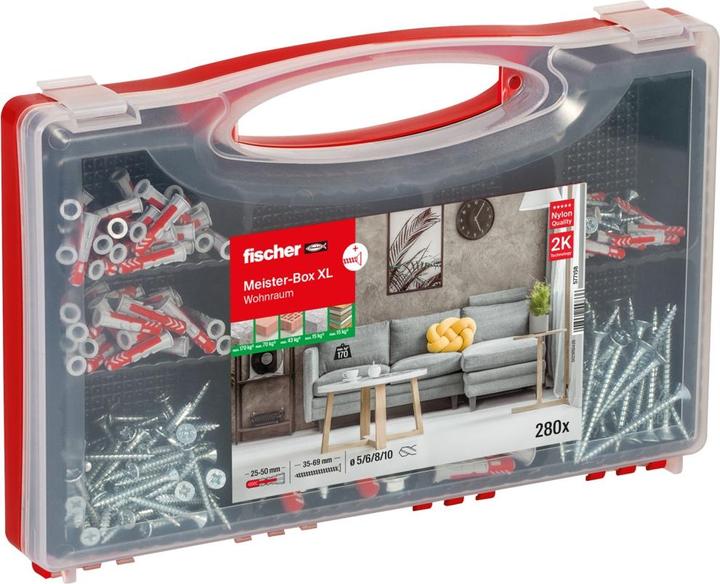 Fischer Meisterbox XL DuoPower + S (210) (280 Stk.)