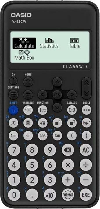 Actual product image Casio FX 82CW ClassWiz Scientific Calculator with (Rechargeable battery)