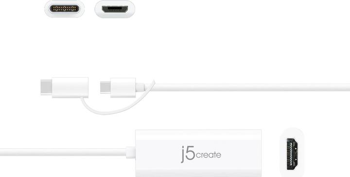 Produktbild j5Create JUA165C-N Adattatore per display da Android™ USB™ a HDMI™ (Micro USB, USB Typ-C, 1.50 cm)