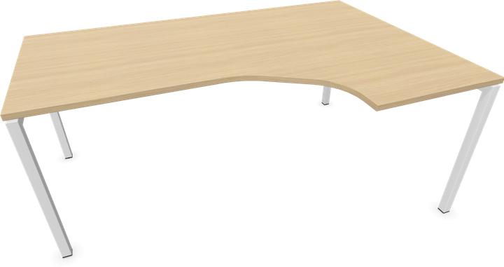 Produktbild Narbutas Nova U Eckschreibtisch Rechts (1800 x 1200 x 740 mm)