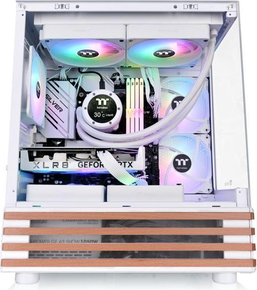 Image du produit Thermaltake Geh View 170 WS Midi Tower "ARGB Snow" White retail (mATX, Mini-ITX)