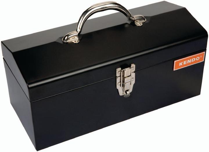 Actual product image Kendo Metal tool box, empty