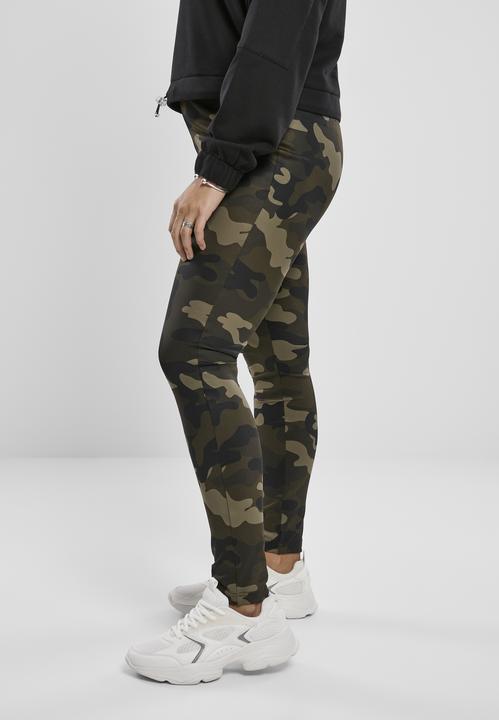Actual product image Urban Classics Ladies High Waist Camo Tech Leggings (3XL)