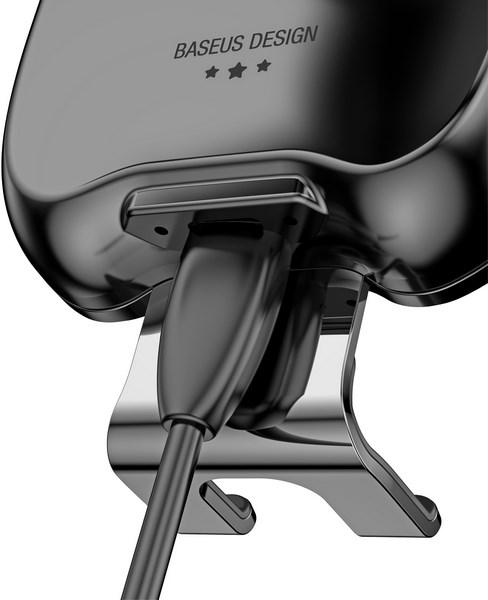 Image du produit Baseus Support de voiture avec fonction de recharge sans fil QI