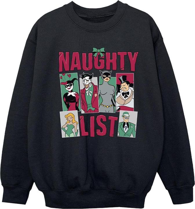Produktbild Batman Naughty List Sweatshirt Mädchen (104)