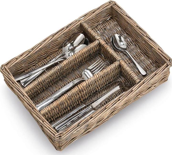 Zeller Present Panier à couverts, osier