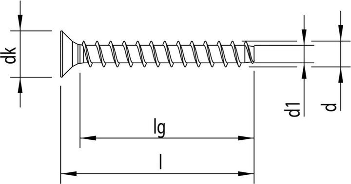 Immagine prodotto Heco MULTI MONTI plus F vite di ancoraggio 7,5 x 100 mm 50 pezzi ( 48517 ) Vite per calcestruzzo, testa (50 Viti per pezzo)
