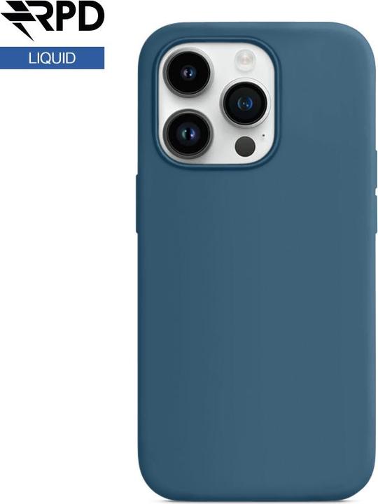 Image du produit RPD iPhone 13 - Silicone Case Blue jay (dunkelblau), Liquid (Magsafe-Version) (Apple iPhone 13)