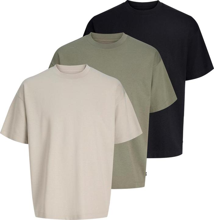 Beige, Grün, Schwarz