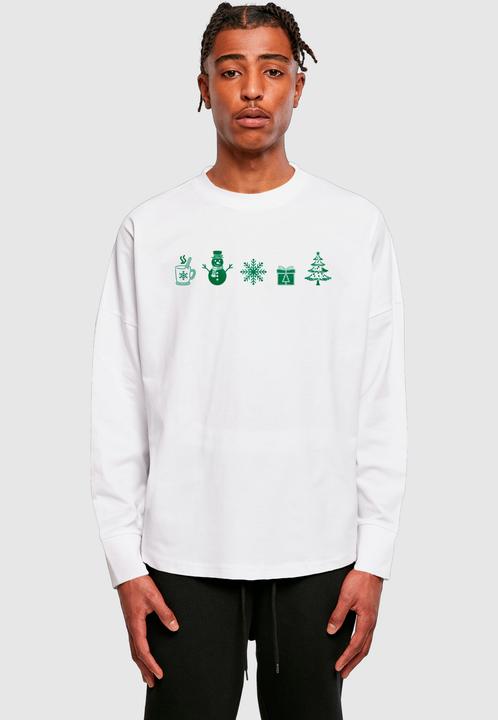 Produktbild Merchcode Christmas Elements Longsleeve - 181763 (S)