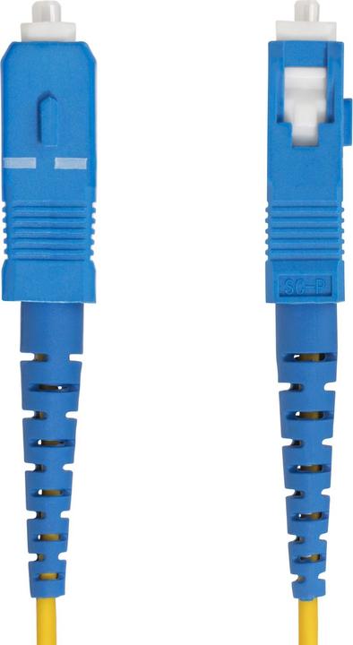 Produktbild StarTech com 10 Meter LWL Patchkabel LC SC (UPC) Singlemode OS2 Simplex, 9/125µm, 40G/100G, Biegeune (S/FTP, CAT6, 10 m)