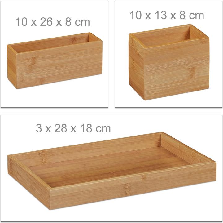 Actual product image Relaxdays Desk organizer