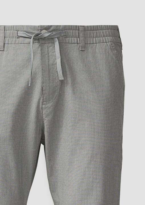 Produktbild s.Oliver Phoenix: Fein gemusterte Chino mit Elastikbund (38)