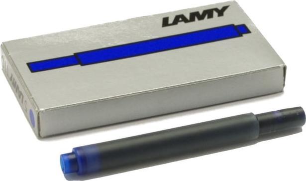 Produktbild Lamy Tintenpatrone T10, Inhalt 1,25 ml, schwarz oder blau, 5 Stück (5 Stück, Blau)