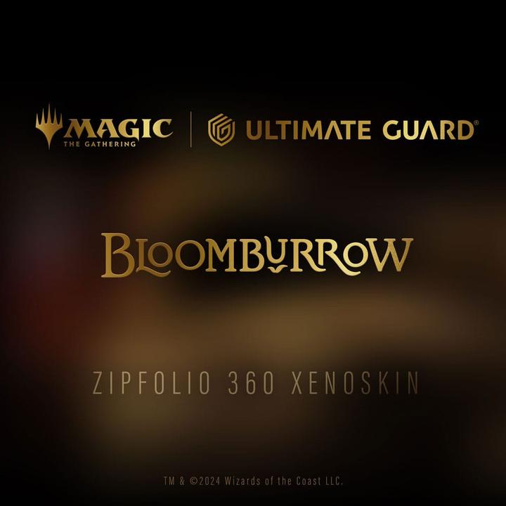 Actual product image Ultimate Guard Zipfolio 360 Xenoskin Magic: The Gathering "Bloomburrow" - design 1