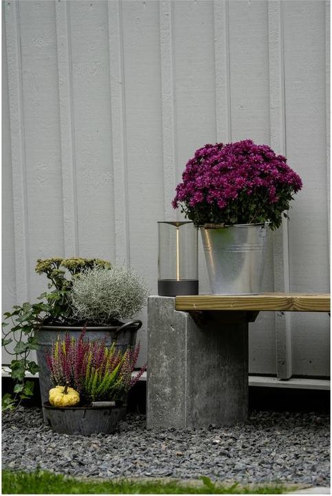 Actual product image Konstsmide Edison M LED Table Lamp for Indoor and Outdoor Use, Battery Powered with USB-C Cable