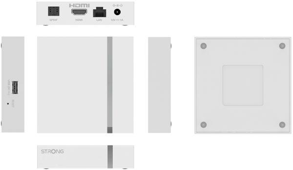 Actual product image Strong LEAP-S3+ V2 4K UHD Box (2 GB, Android 11)