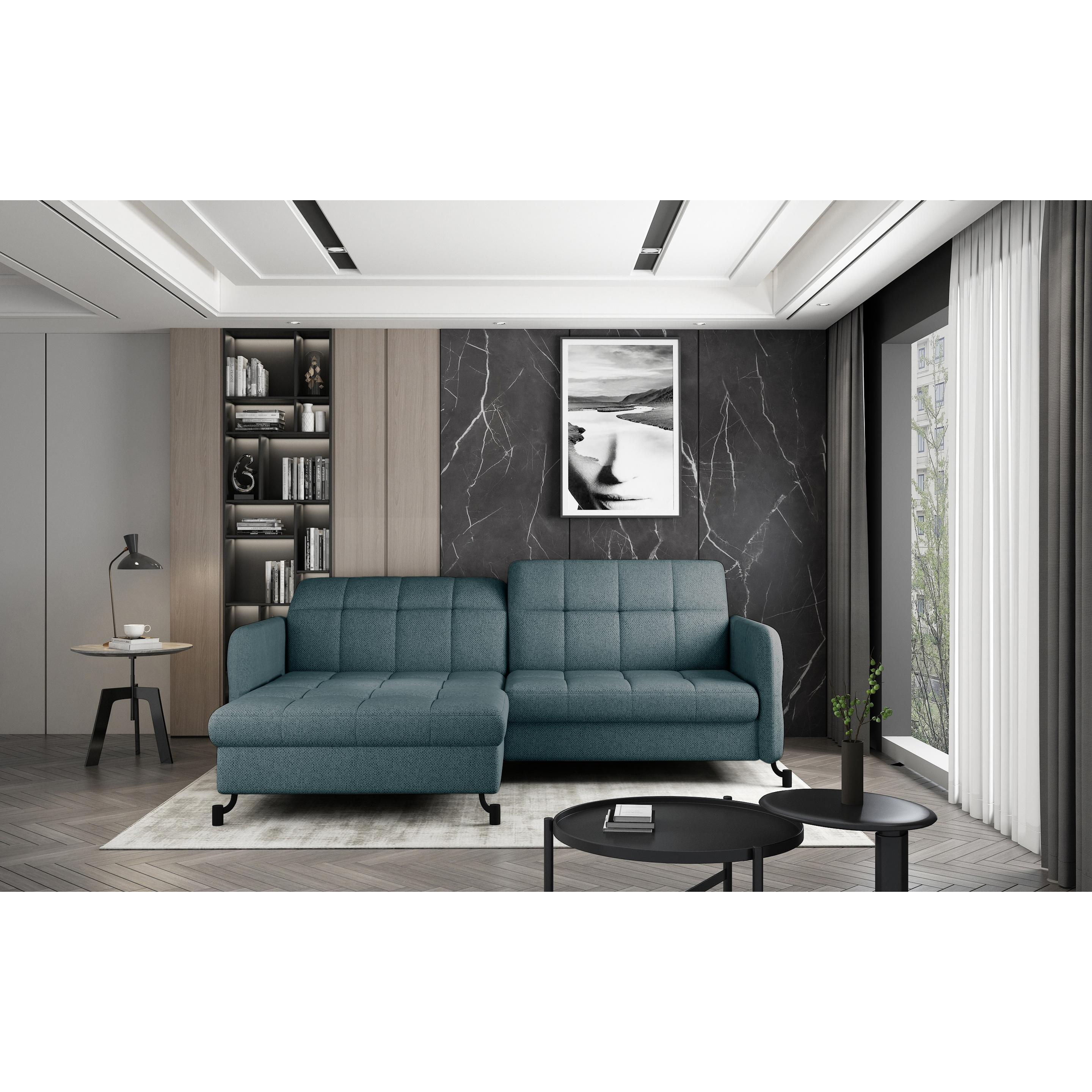 ELTAP, Sofa, Lorelle (Ecksofa, 3-Sitzer, Bettsofa)